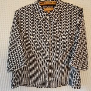 Ellen Tracy Button Up Blouse